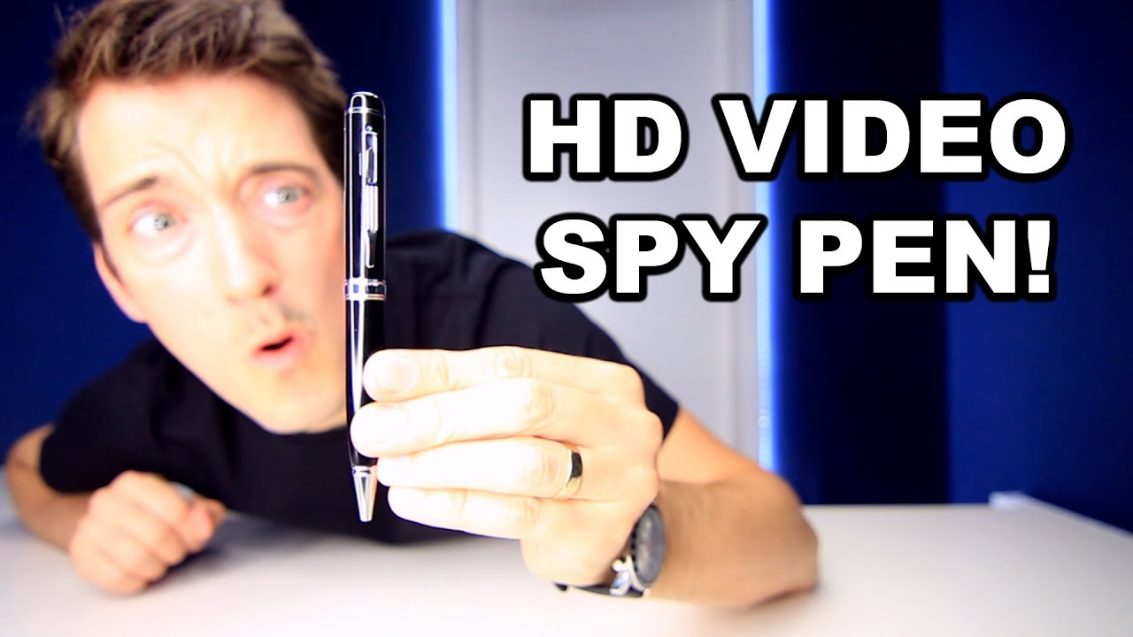 SPY PEN HD CAMERA REVIEW!