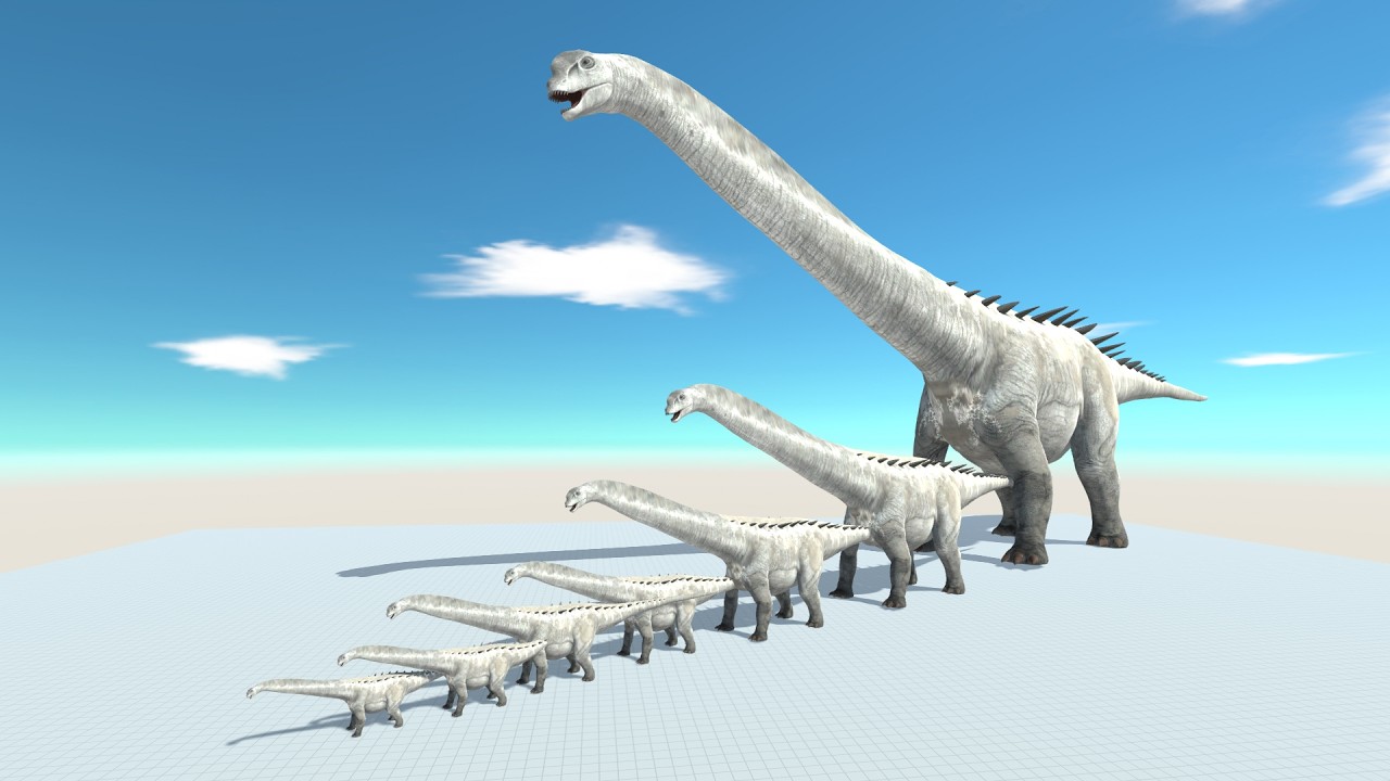 Carnivorous Dinosaurs & Mutant Primates vs 7 Levels of Ampelosaurus | ARBS Ultimate Challenge