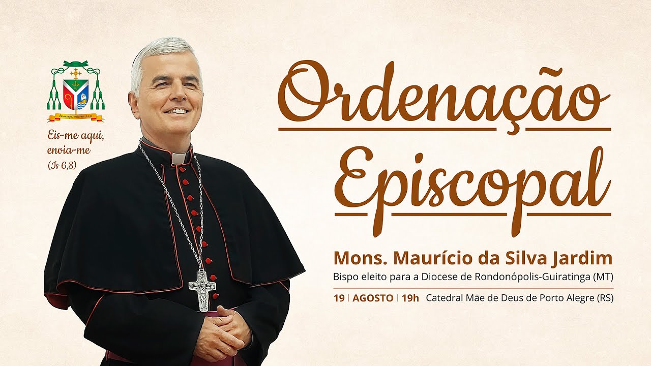Ordenação Episcopal - Monsenhor Maurício de Silva Jardim