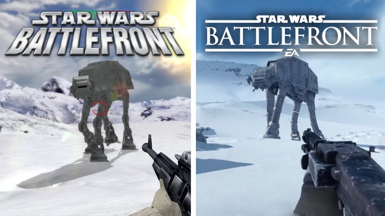 Сравнение Battlefront 1 (2004) и (2015)