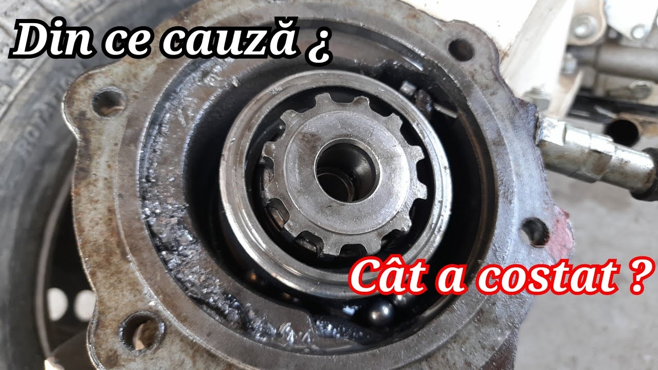 S-a ales Praful de Diferențialul la Motosapa O-mac ÎL REPAR ?