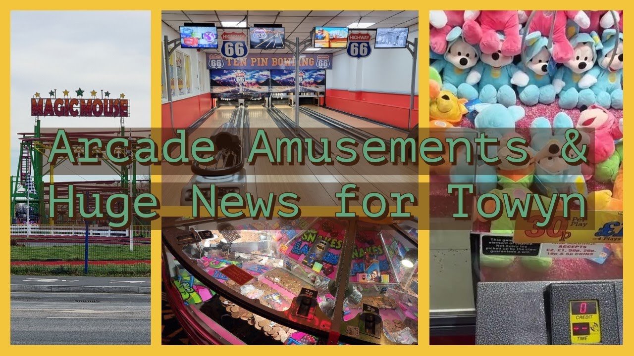Inside Rhyl Arcades & Exciting News  for Towyn