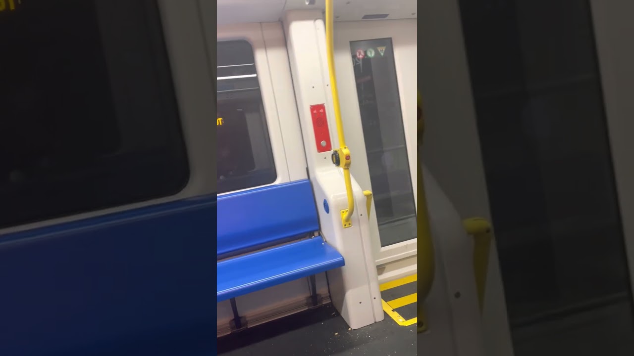 Muni metro ride T third Street