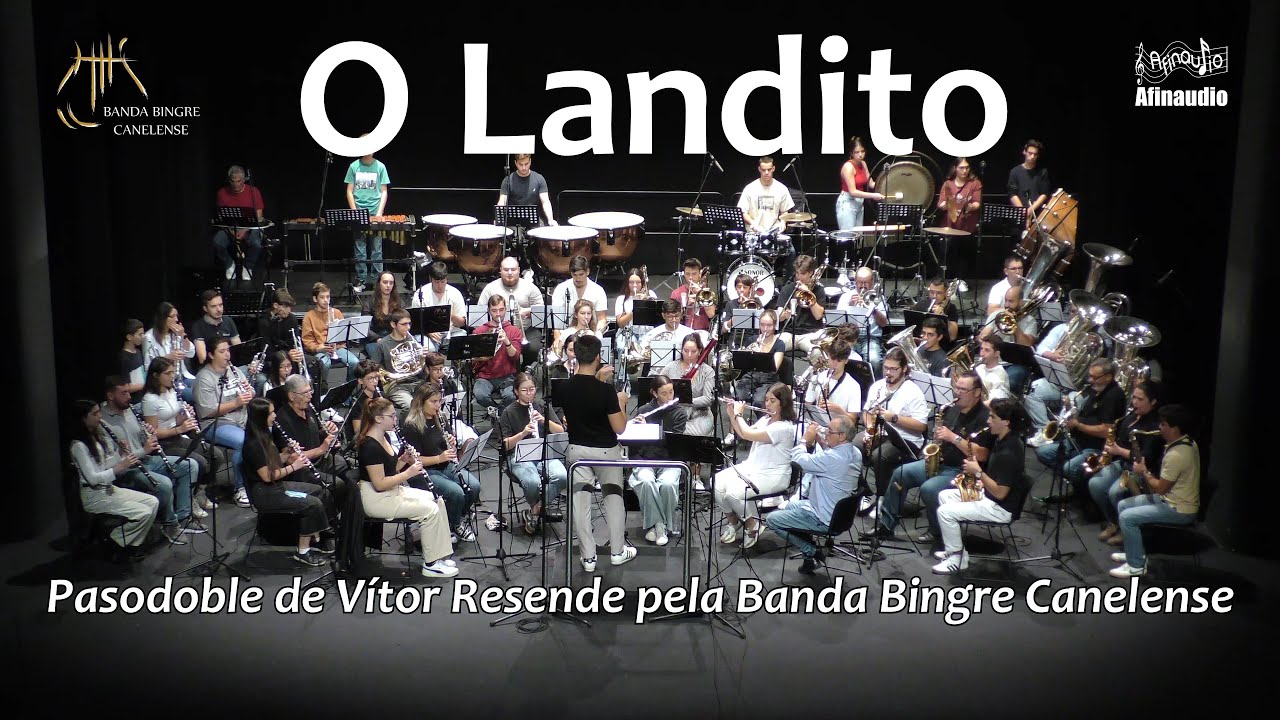 O Landito, pasodoble de Vítor Resende pela Banda Bingre Canelense