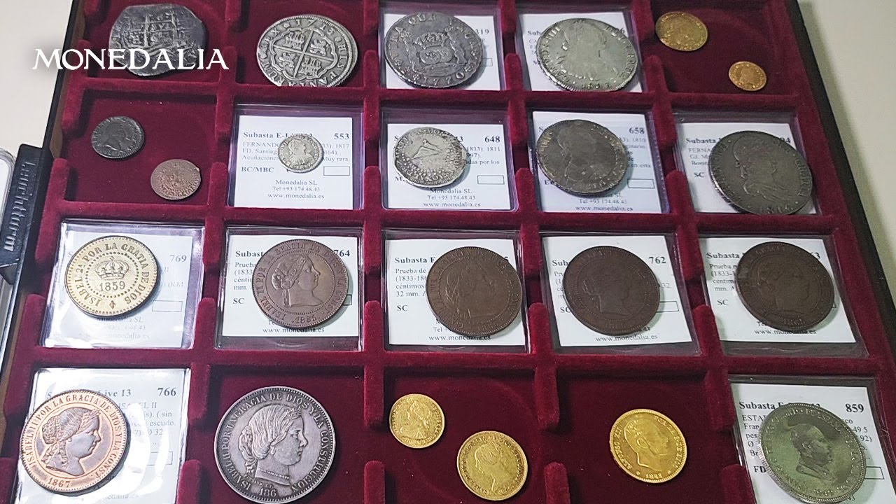 Las mejores monedas españolas en la subasta de Monedalia