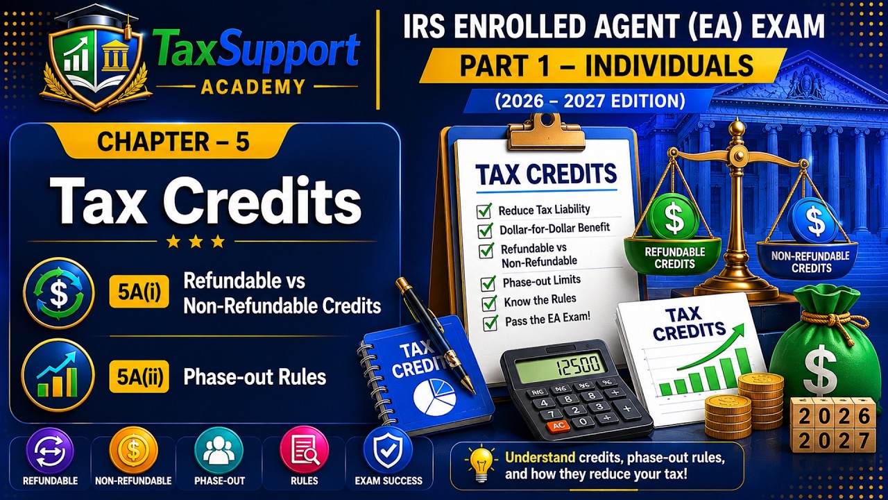 18/35 IRS Enrolled Agent (EA) Часть 1 &mdash; Подготовка к экзамену 2026&ndash;27 | Физические лица | TaxSupp...