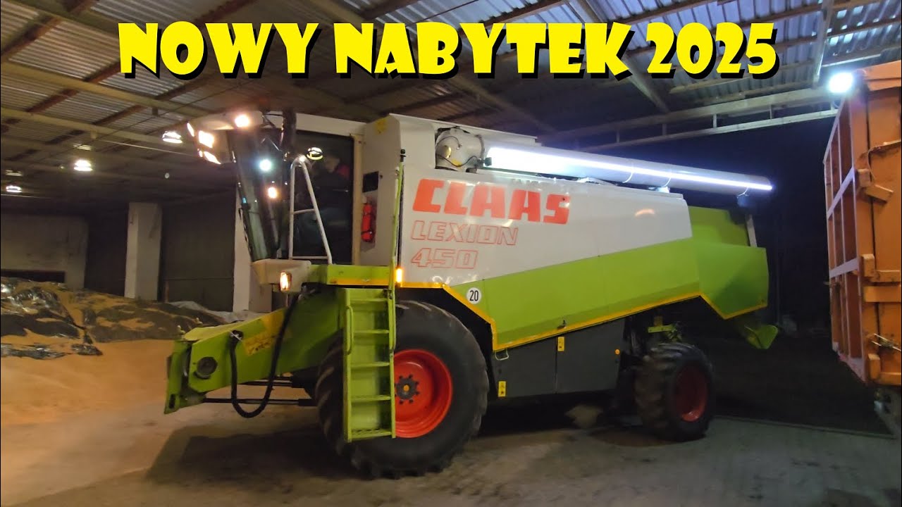 CLAAS LEXION 450💪NOWY NABYTEK 2025🔥TRANSPORT KOMBAJNU