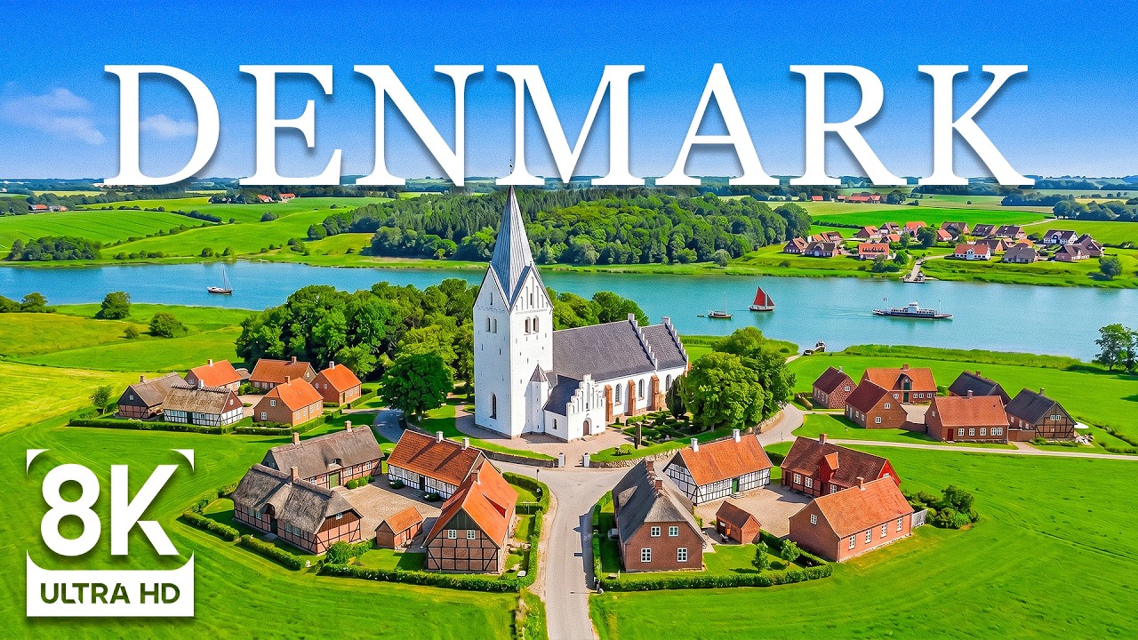 Denmark, Europe 8K | Discover the Land of Happiness, Coastal Cities & Dreamy Landscapes