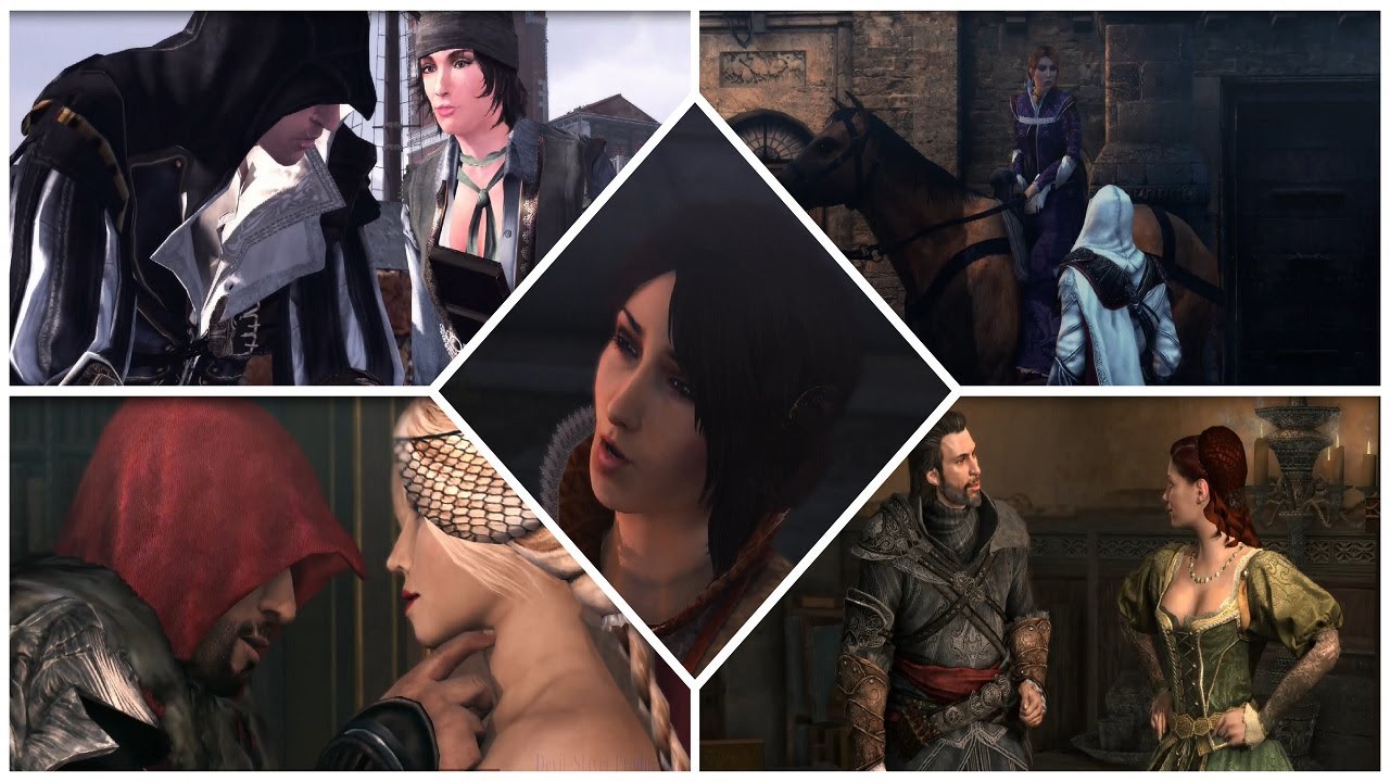 Assassin's Creed: The Ezio Collection (PS4) Ezio Auditore ENTIRE Love Life 1080p HD