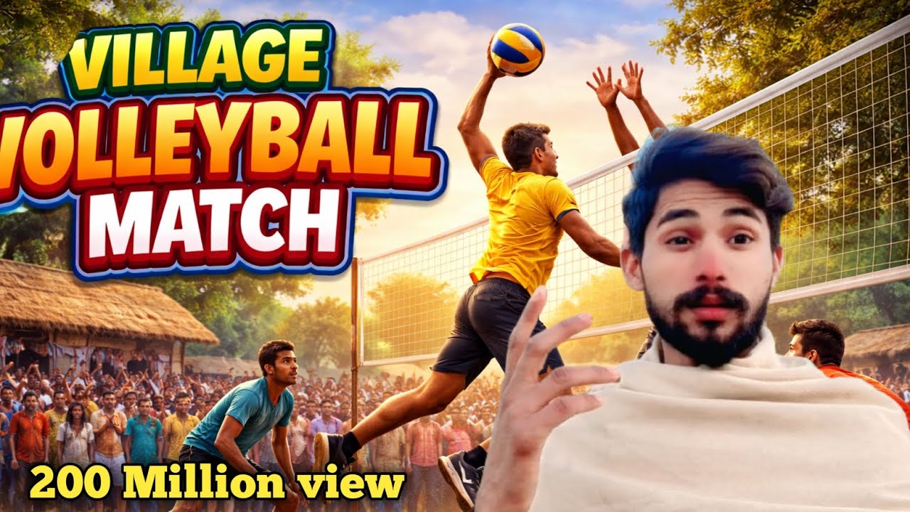 Volleyball match khal na ma boht maza aya