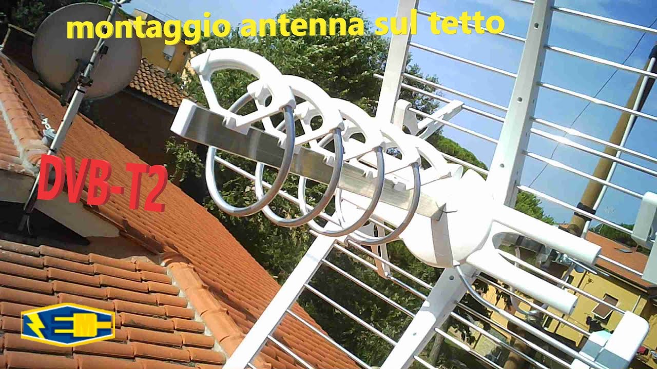 sostituzione antenna DVB-T2