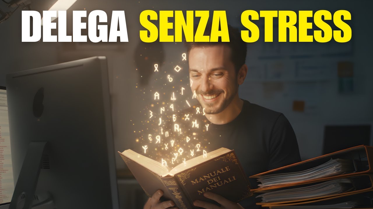 La guida definitiva per delegare senza stress: Il manuale dei manuali