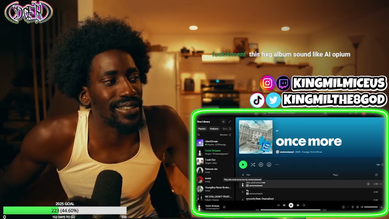 The 8 God Reacts to: Xaviersobased - once more (EP)