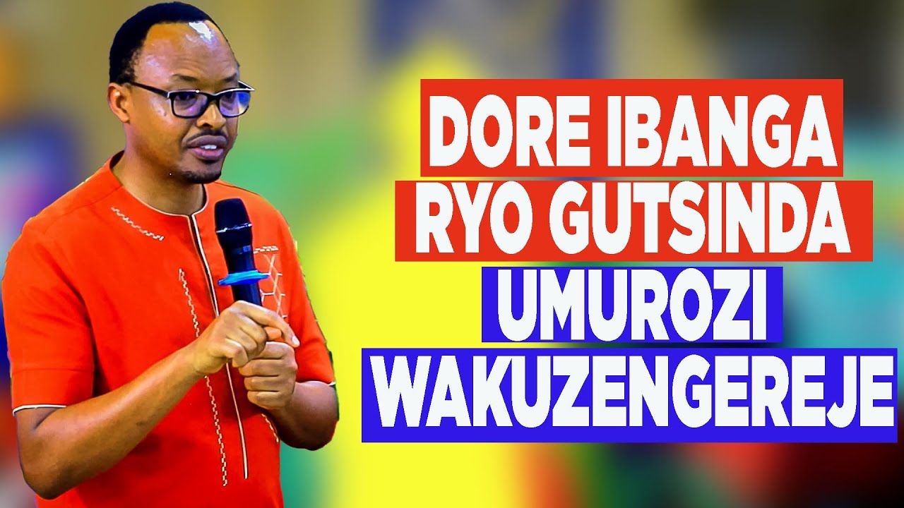 DORE IBANGA RYO GUTSINDA UMUROZI WAKUZENGEREJE  WITH APOSTLE CHARLES