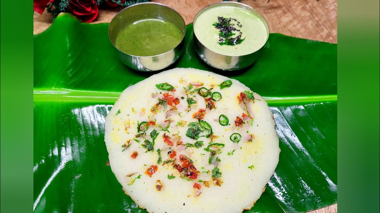 Instant Rava Uttapam Recipe | Suji Uttapam Recipe | chef nikhil SouthIndian Recipes