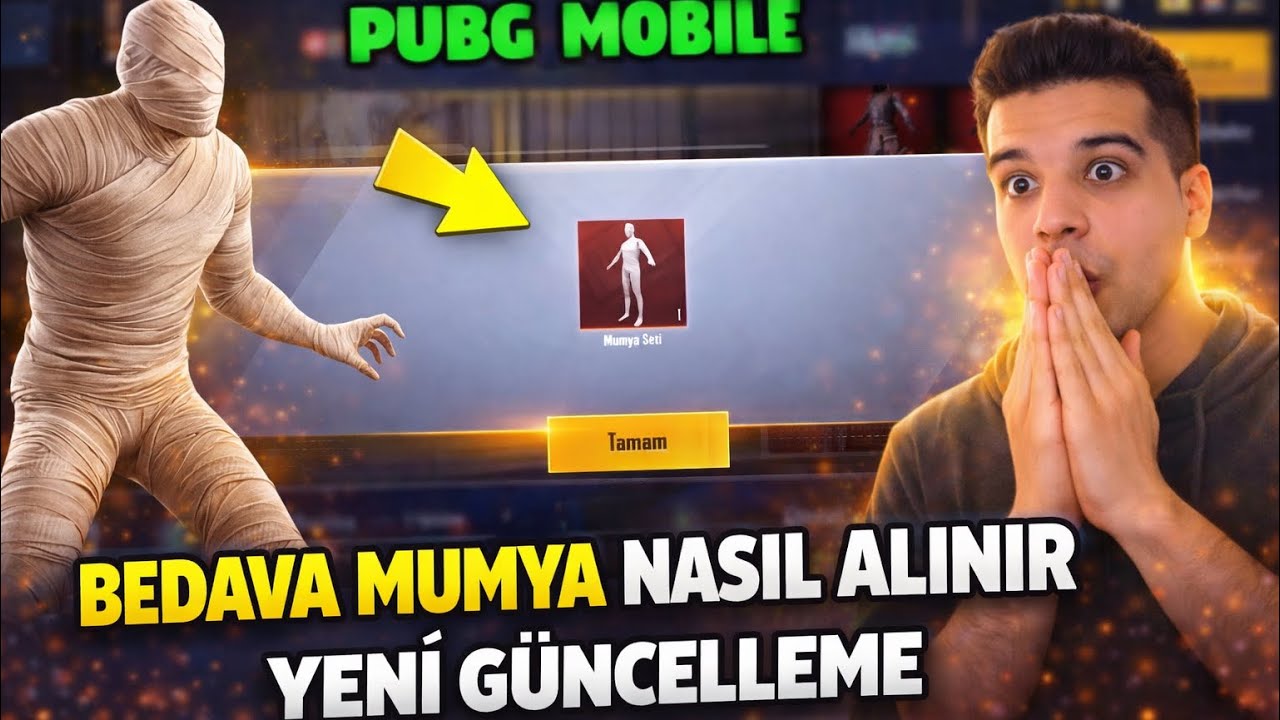 BEDAVA MUMYA NASIL ALINIR 😱 MUMYA SETİ GERİ GELDİ !! PUBG MOBILE