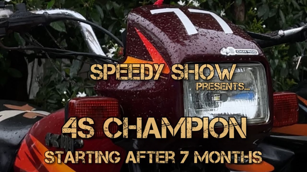 Starting My Champion after 7 months|#classicbike|#4schampion|#kbajaj