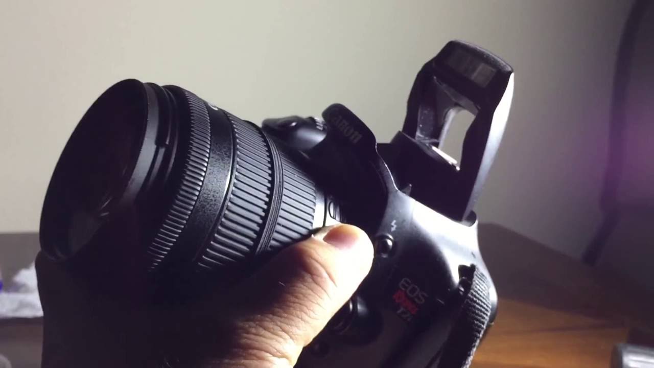 How to fix a Canon T2i built in flash not opening