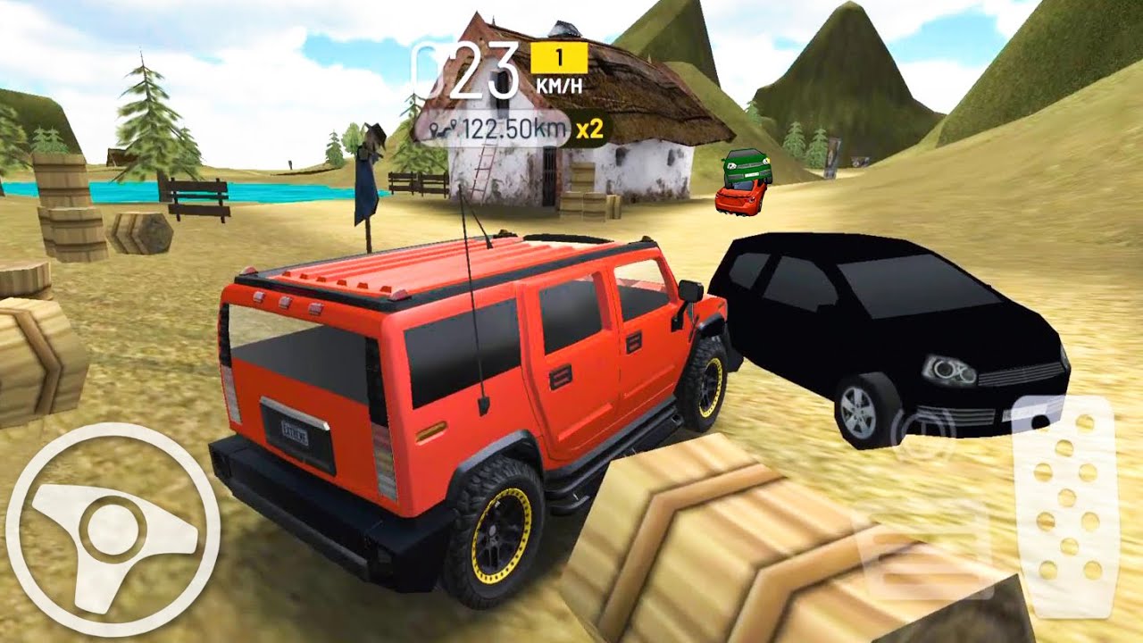 Extreme Car Driving Simulator #35 4x4 Hummer Offroad! Android gameplay
