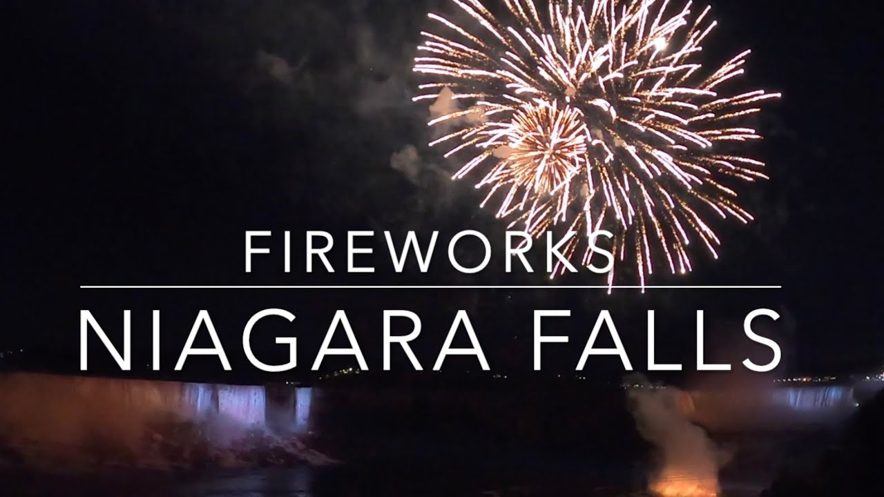 Niagara Falls Fireworks | The Best View From Canada 🇨🇦