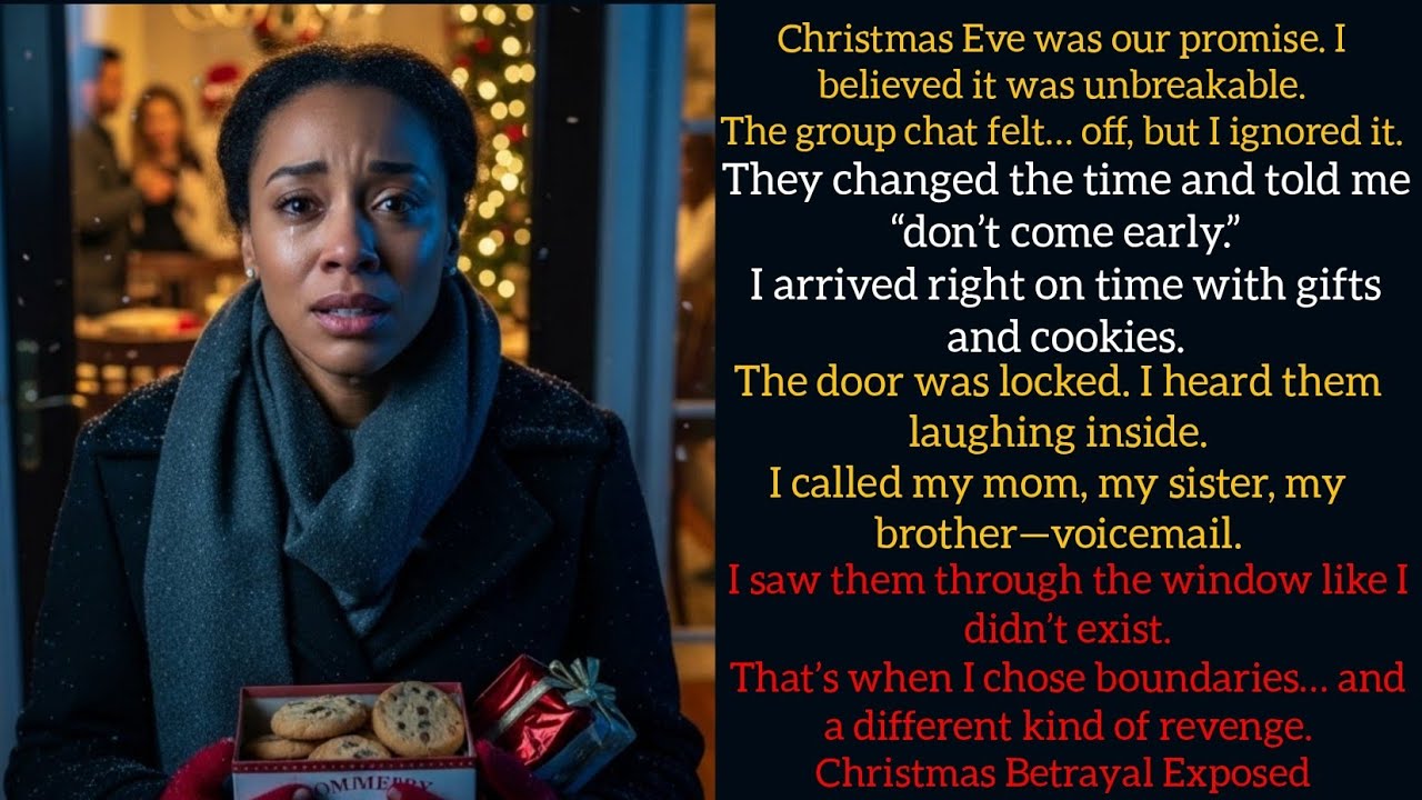 My Christmas Eve Betrayal: The Door Was Locked, Calls Ignored, and I Finally Snapped