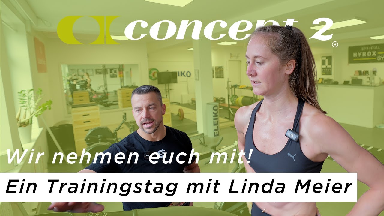 Concept2 - SO trainiert HYROX Weltmeisterin Linda Meier