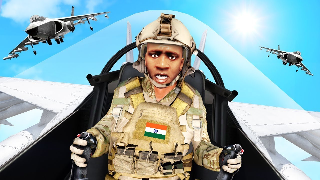 I Joined THE INDIAN AIR FORCE in GTA 5!