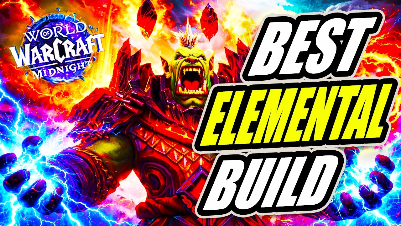 *UPDATED* BEST ELEMENTAL SHAMAN BUILD + BURST ROTATION +BIS STAT Midnight 12.0 World of Warcraft PvP