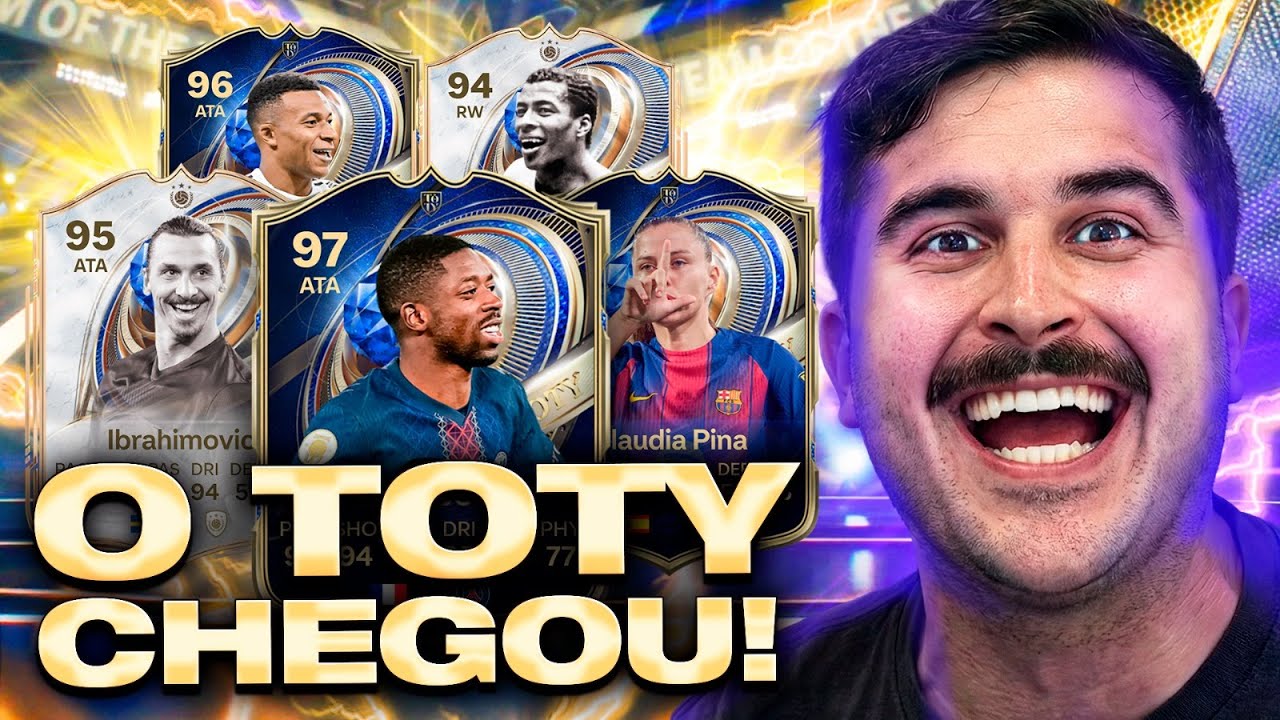O TOTY CHEGOU! ABRI MAIS DE 100 PACKS NO MAIOR PACK OPENING DO FC 26!