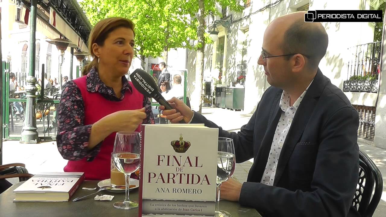 Ana Romero, autora de 'Final de partida'. 29-4-2015