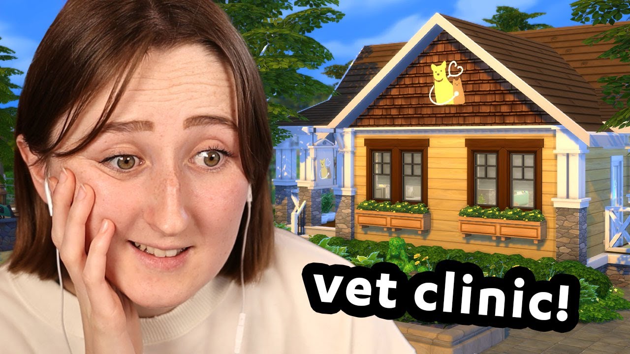 attempting to build a *realistic* vet clinic in the sims