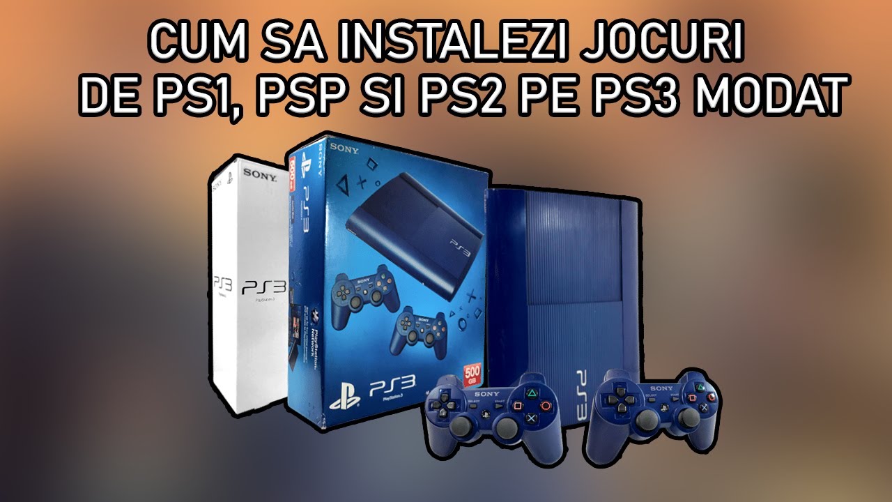 Cum sa instalezi jocuri pe PS3 modat