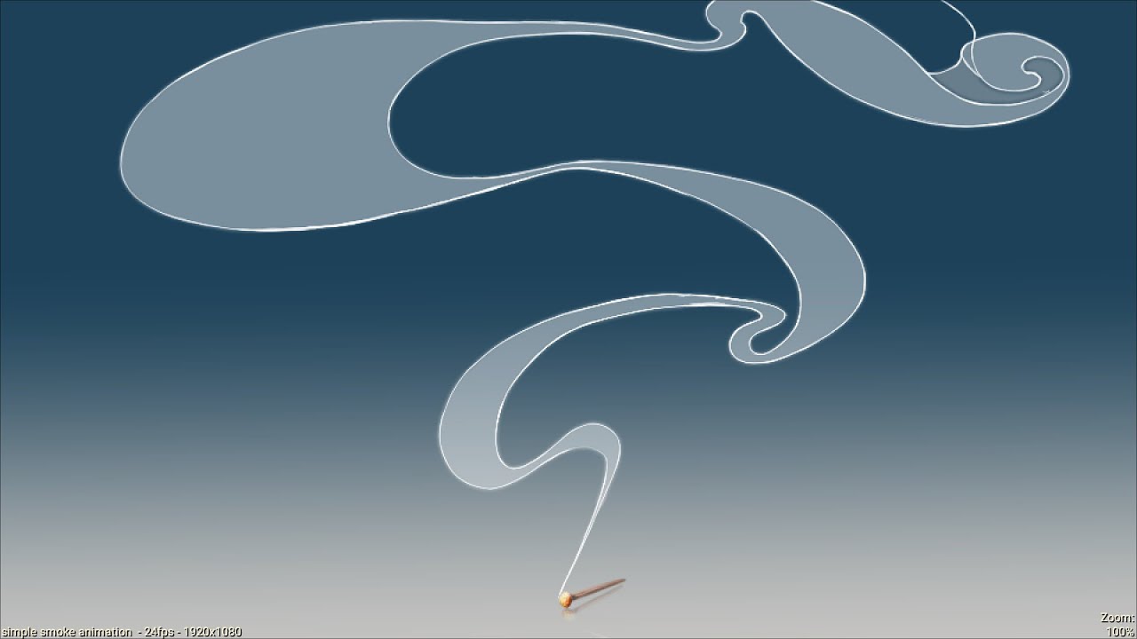 How I made a 2D smoke animation using the Roughanimator app