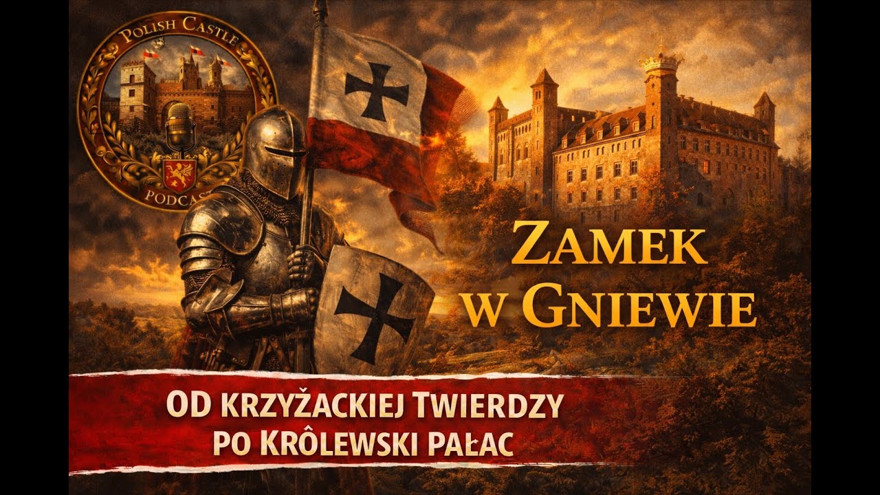 🏰 Zamek w Gniewie &ndash; od krzyżackiej twierdzy po kr&oacute;lewski pałac | Polish Castle Podcast #019
