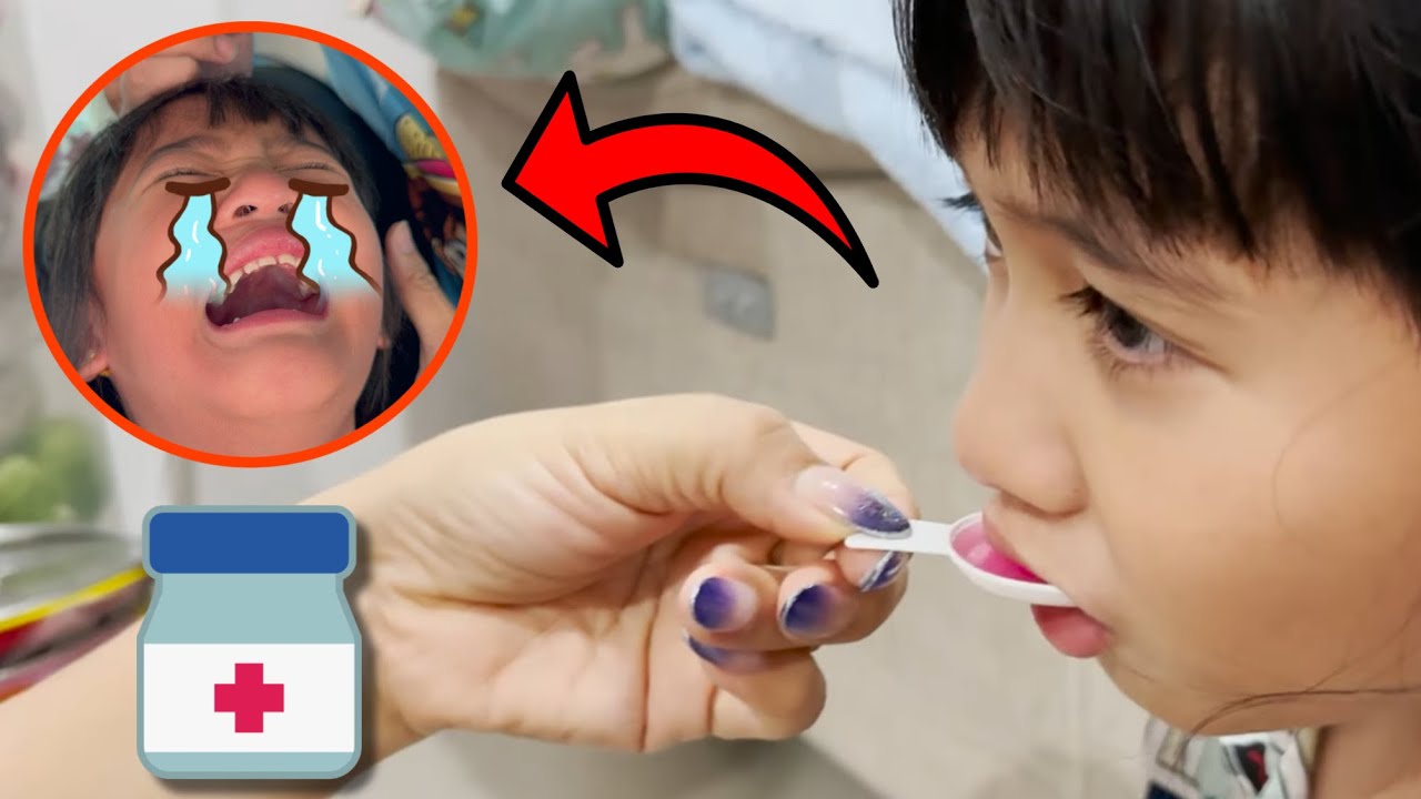 เฌอเบ็ทป่วย ไม่ยอมกินยา ออมเล็ตช่วยโอบกอดน้อง | เฌอเบ็ทฟันนี่