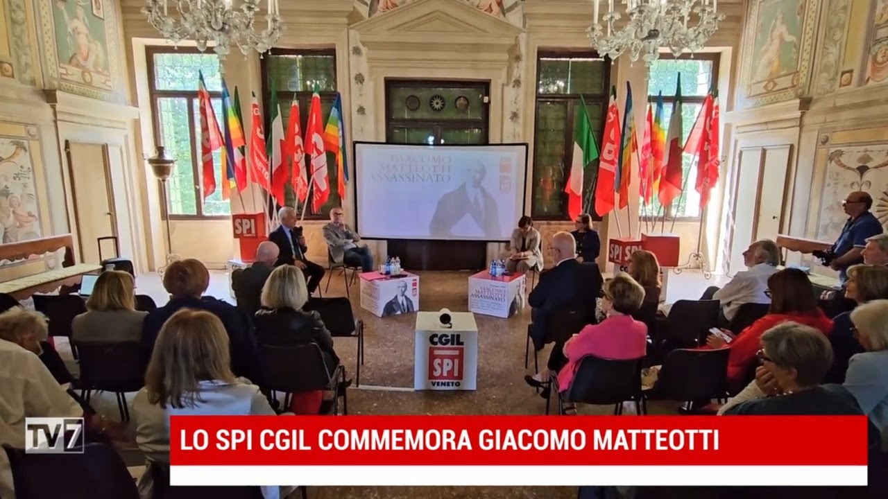 Lo Spi Cgil commemora Giacomo Matteotti