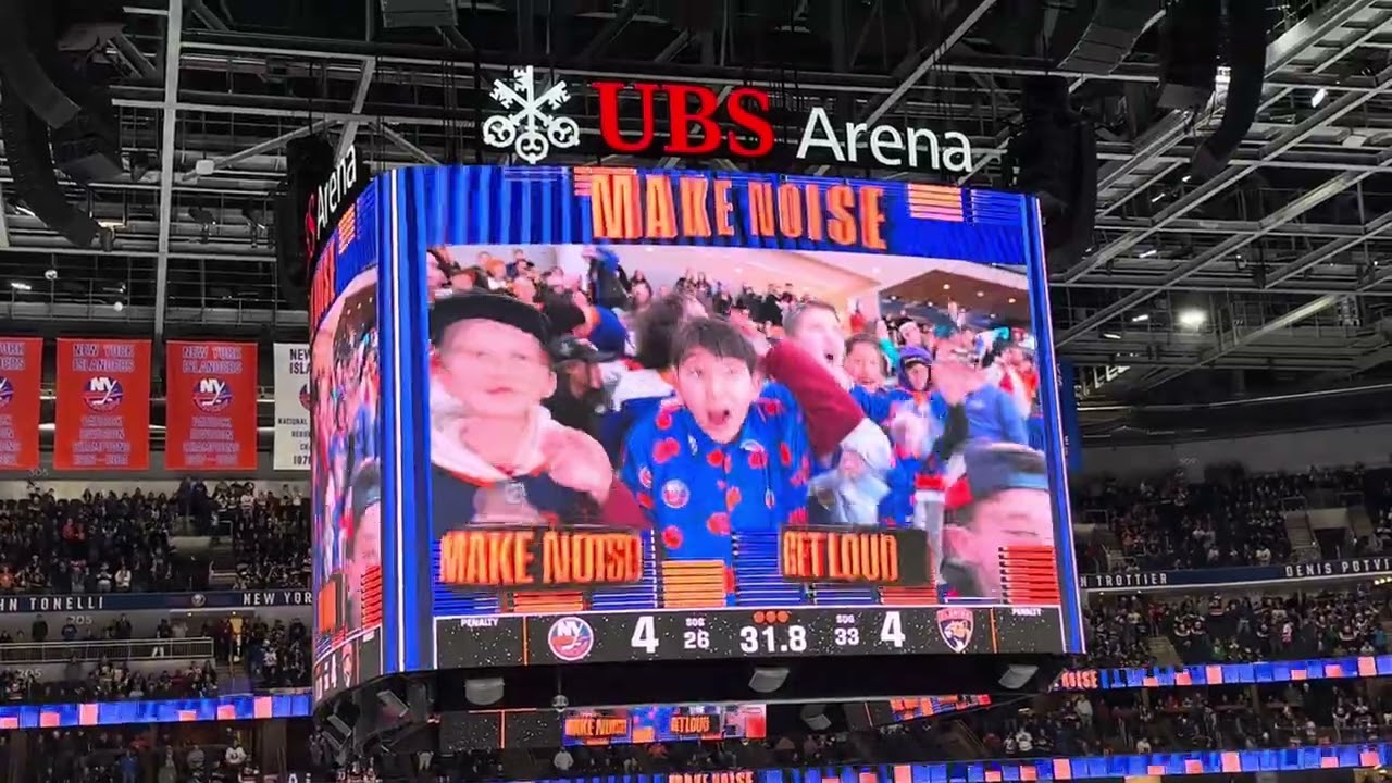 New York Islanders goal horn at UBS Arena part 2
