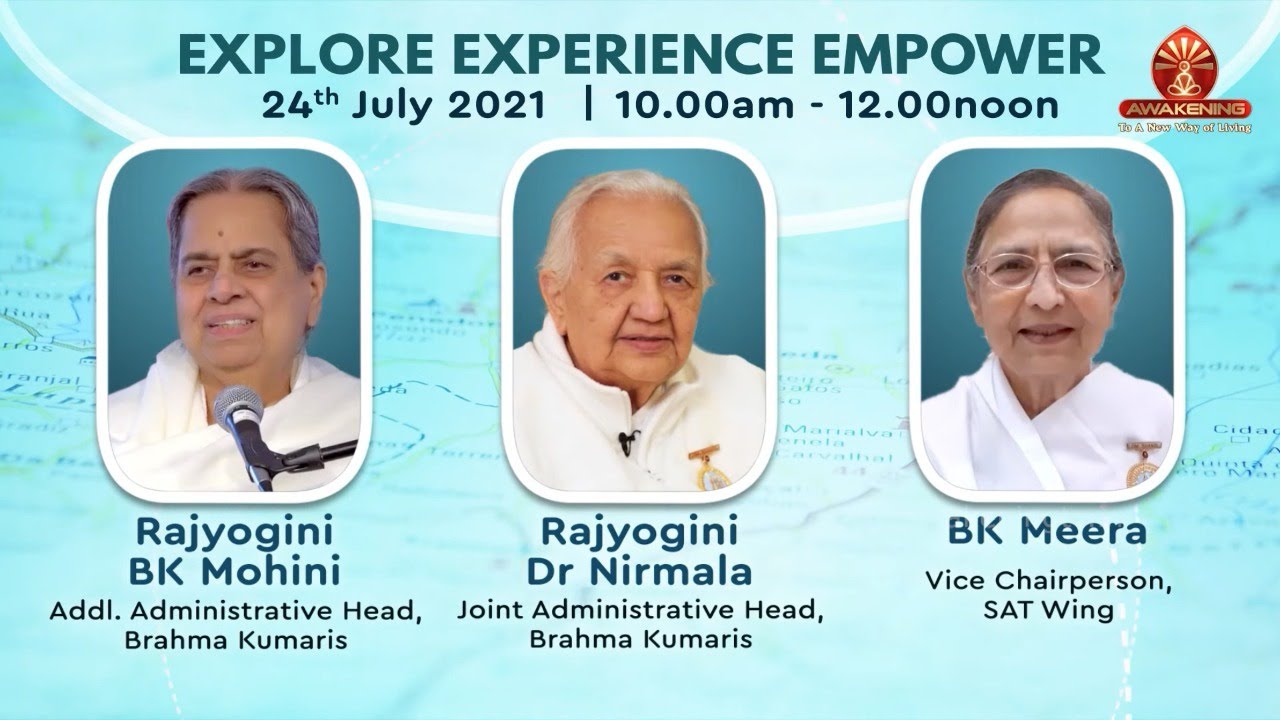 Session 1: Explore Experience Empower: Shipping Aviation Tourism Wing | Brahma Kumaris