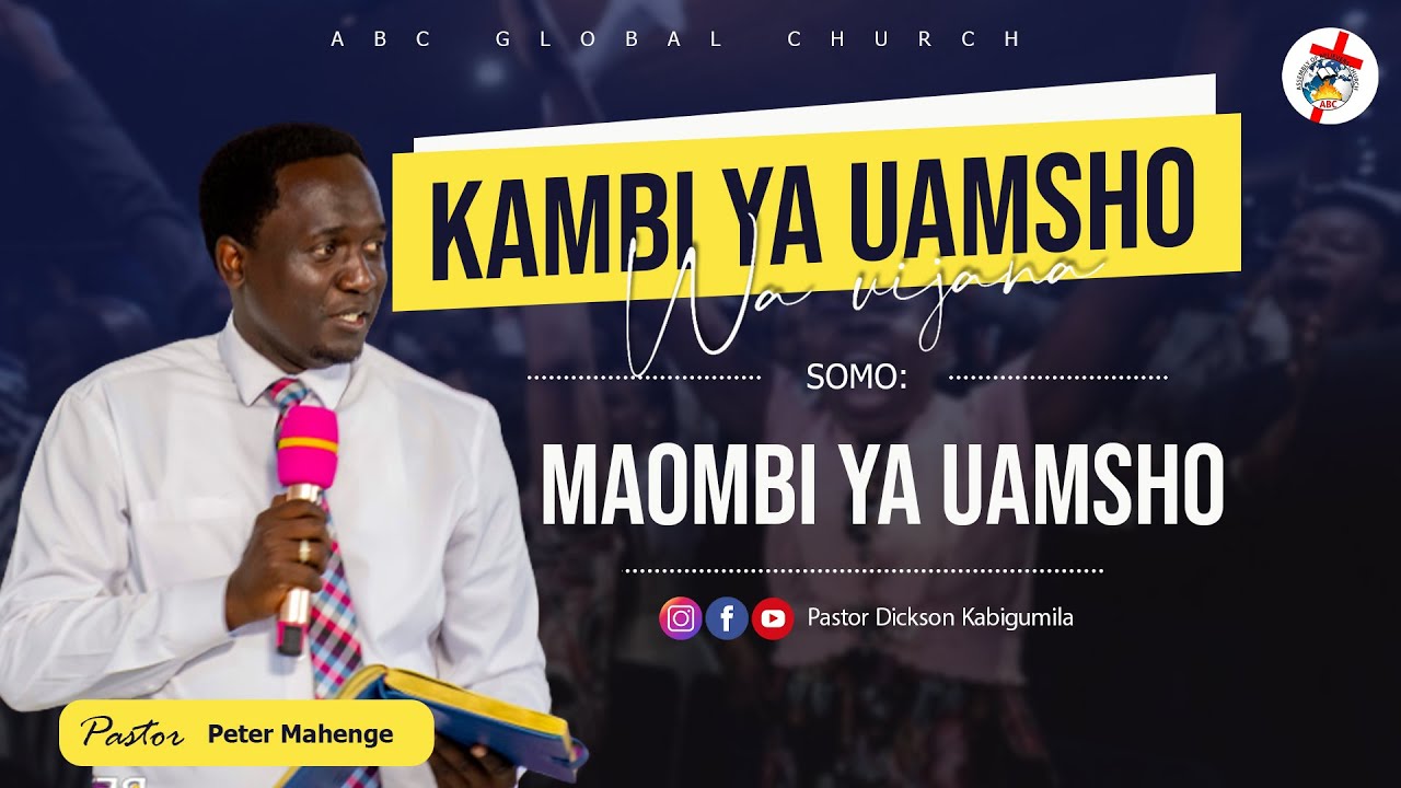 KAMBI YA UAMSHO WA VIJANA| PST.PETER MAHENGE | |28.10.2023
