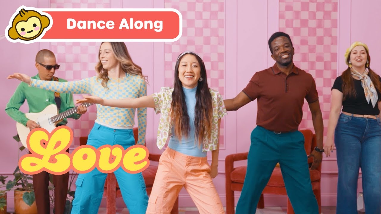 LOVE (Dance Along) with Lyrics | CJ and Friends