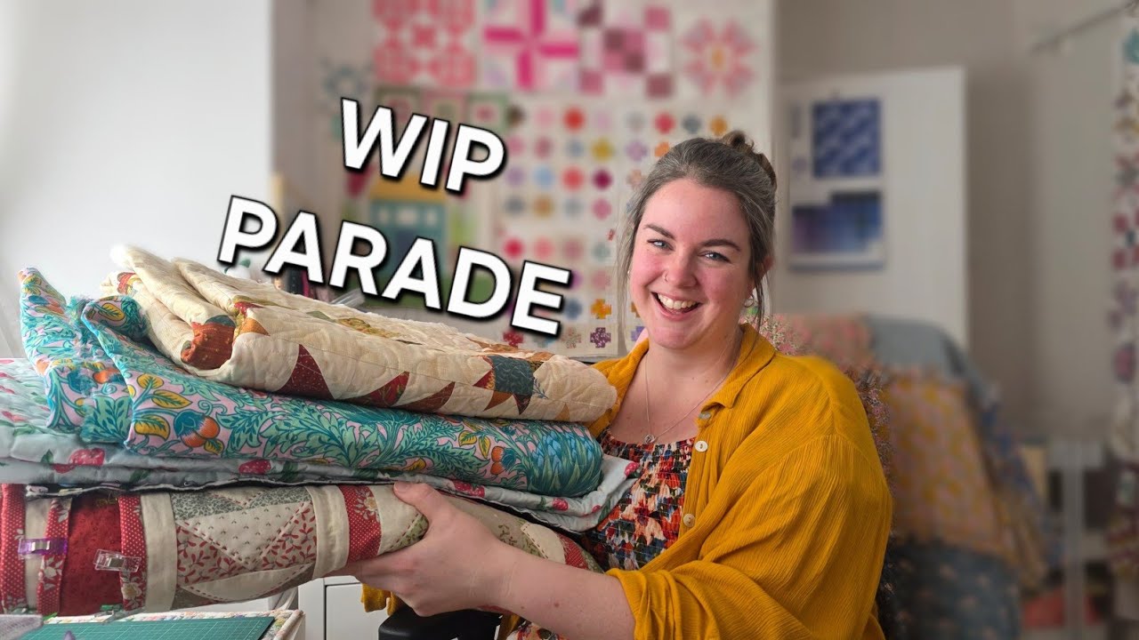 ALL MY QUILT WIPS | 2026 WIP PARADE