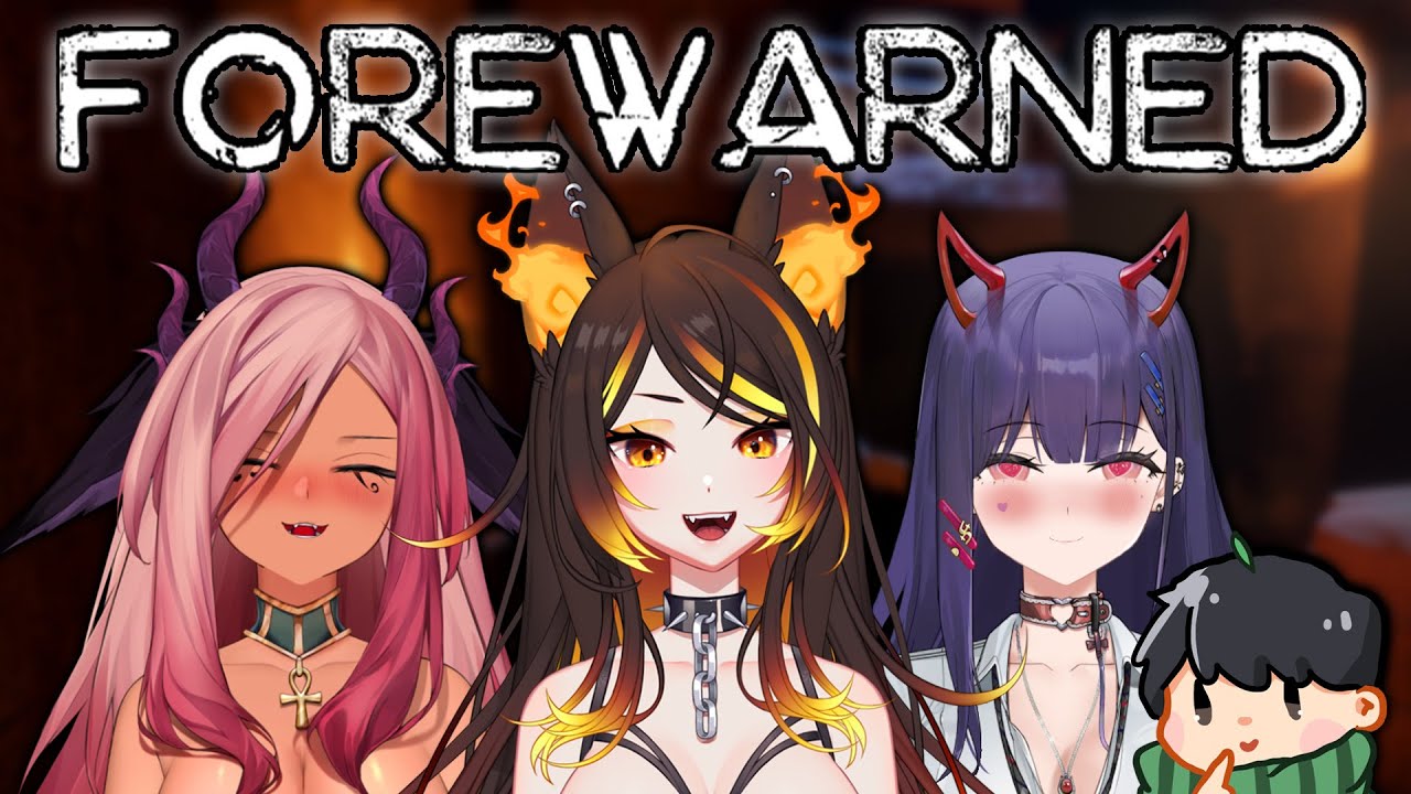 We Didn't Play Forewarned - Trickywi, Nihmune, & Sykkuno Collab!【VTuber】Twitch VOD (10/20/22)