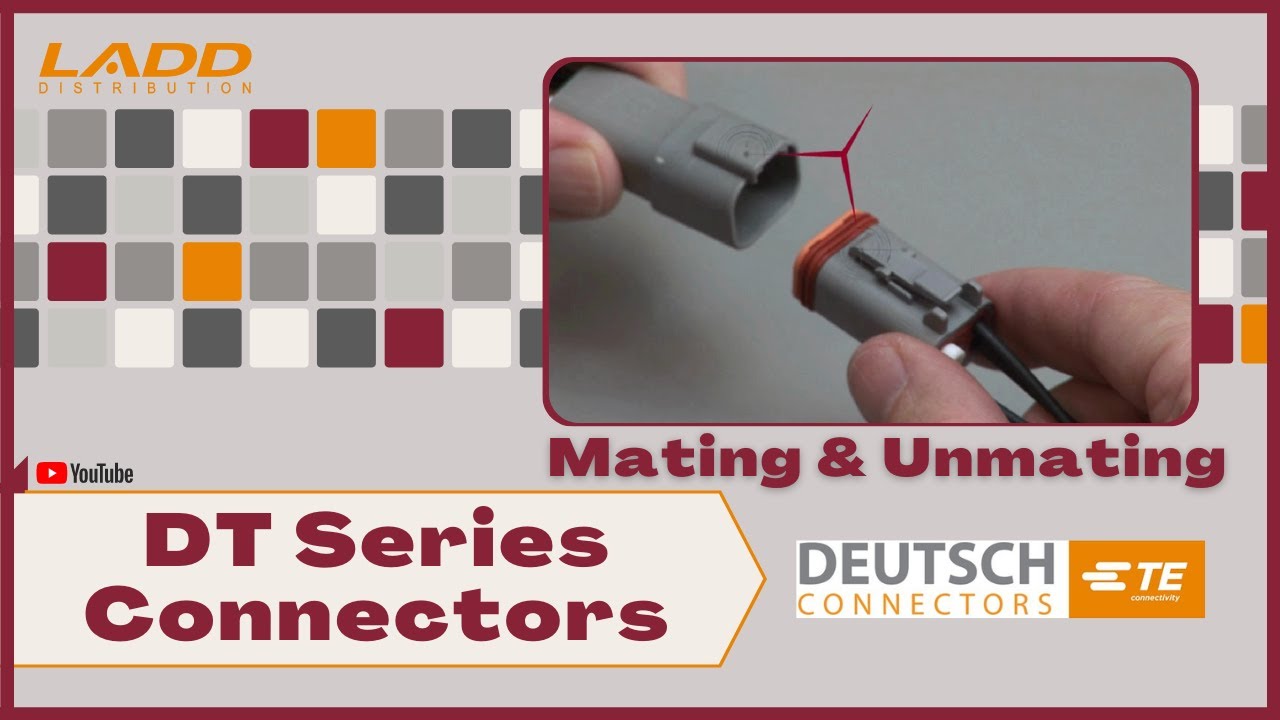 Deutsch DT Series Connectors - Mating and Unmating