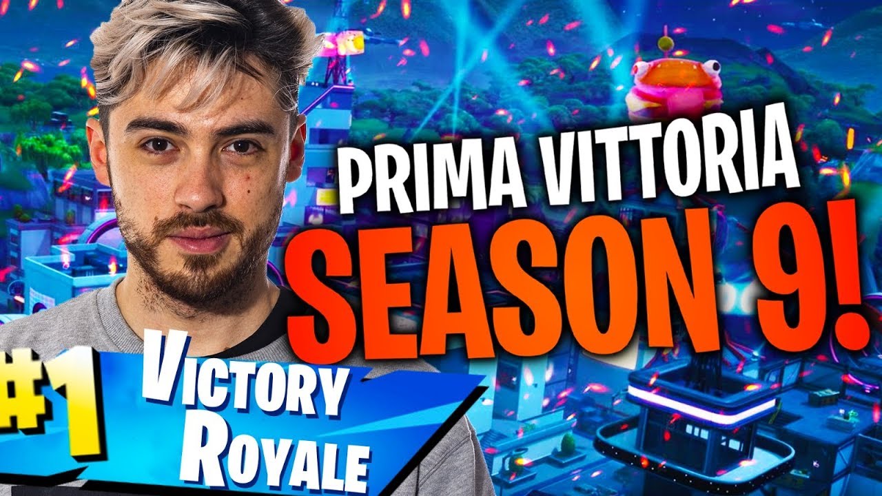 PRIMA VITTORIA REALE della SEASON 9! | FORTNITE ITA