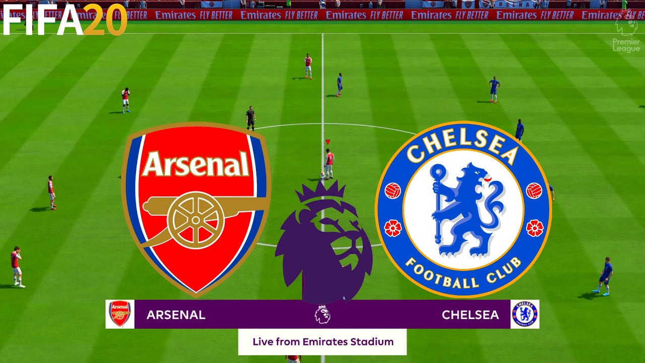 FIFA 20 | Arsenal vs Chelsea - Premier League - Full Match & Gameplay