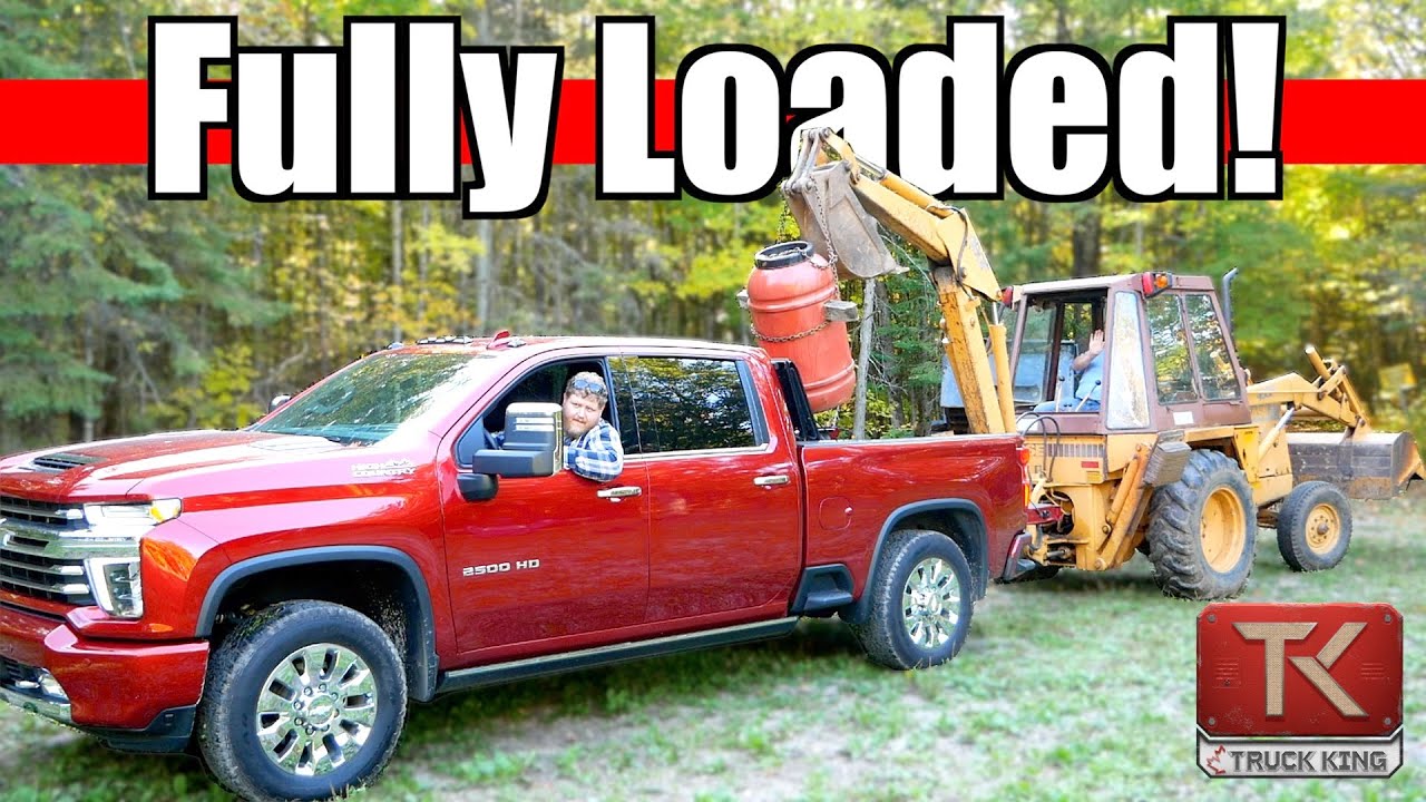 Taking the Chevy 2500 HD to MAX Payload! We Hit a Rough Road to See How it Handles