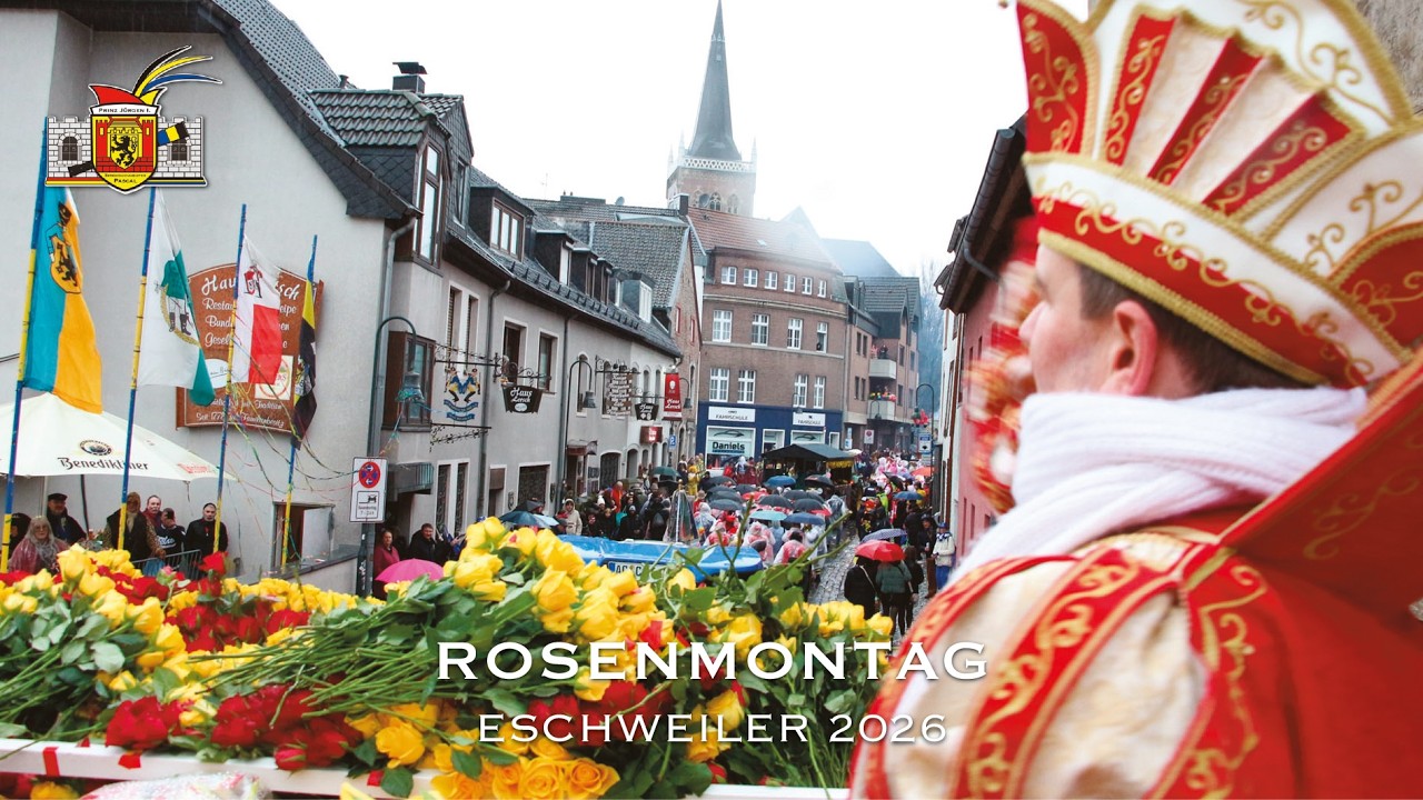 Rosenmontag in Eischwiele 2026 - Prinz Jürgen I. und Zeremonienmeister Pascal