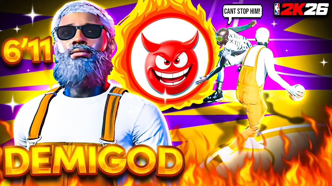 This NEW SPEED GLITCH turned my 6’11 INTO A DEMIGOD ON NBA2K26 BEST 6’11 ISO BUILD