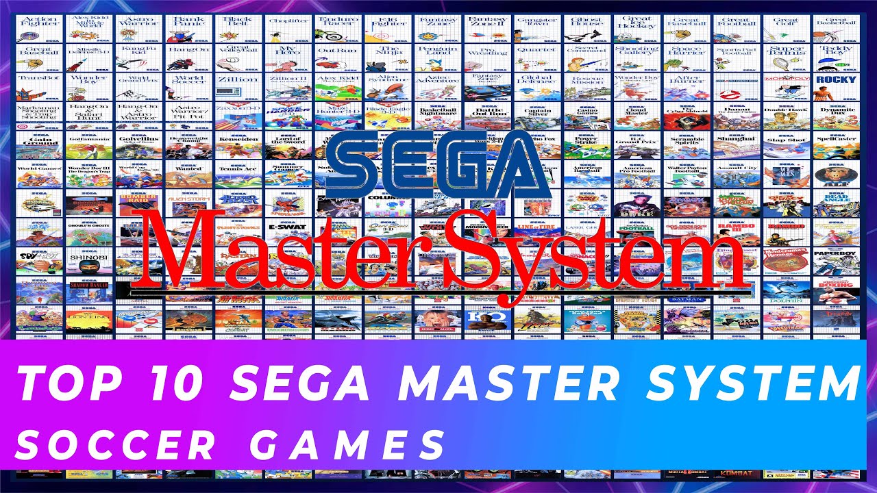 Top 10 Master System Soccer Games