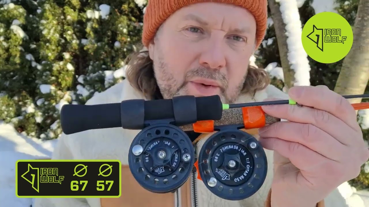 Kokią RITĘ POLEDINEI žūklei rinktis❓🤓❄️🎣(NE) INERCINĘ, MULTPILIKATORIŲ❓🧐💪